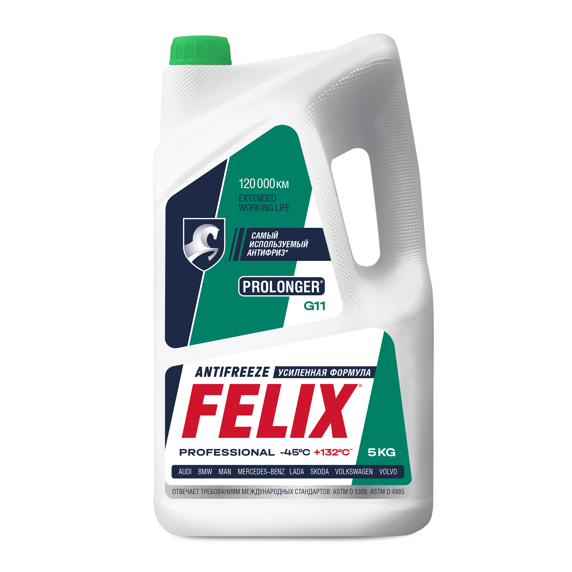 Изображение Антифриз FELIX Prolonger G11, зеленый