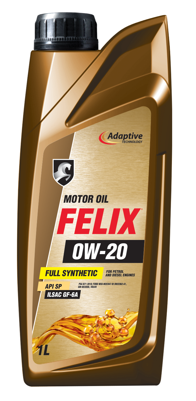 Изображение Масло моторное FELIX 0W-20 ILSAC GF-6А, API SP №2
