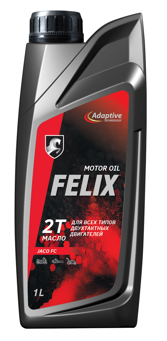 Изображение Моторное масло FELIX 2T для двухтактных бензиновых двигателях мотоциклов №1