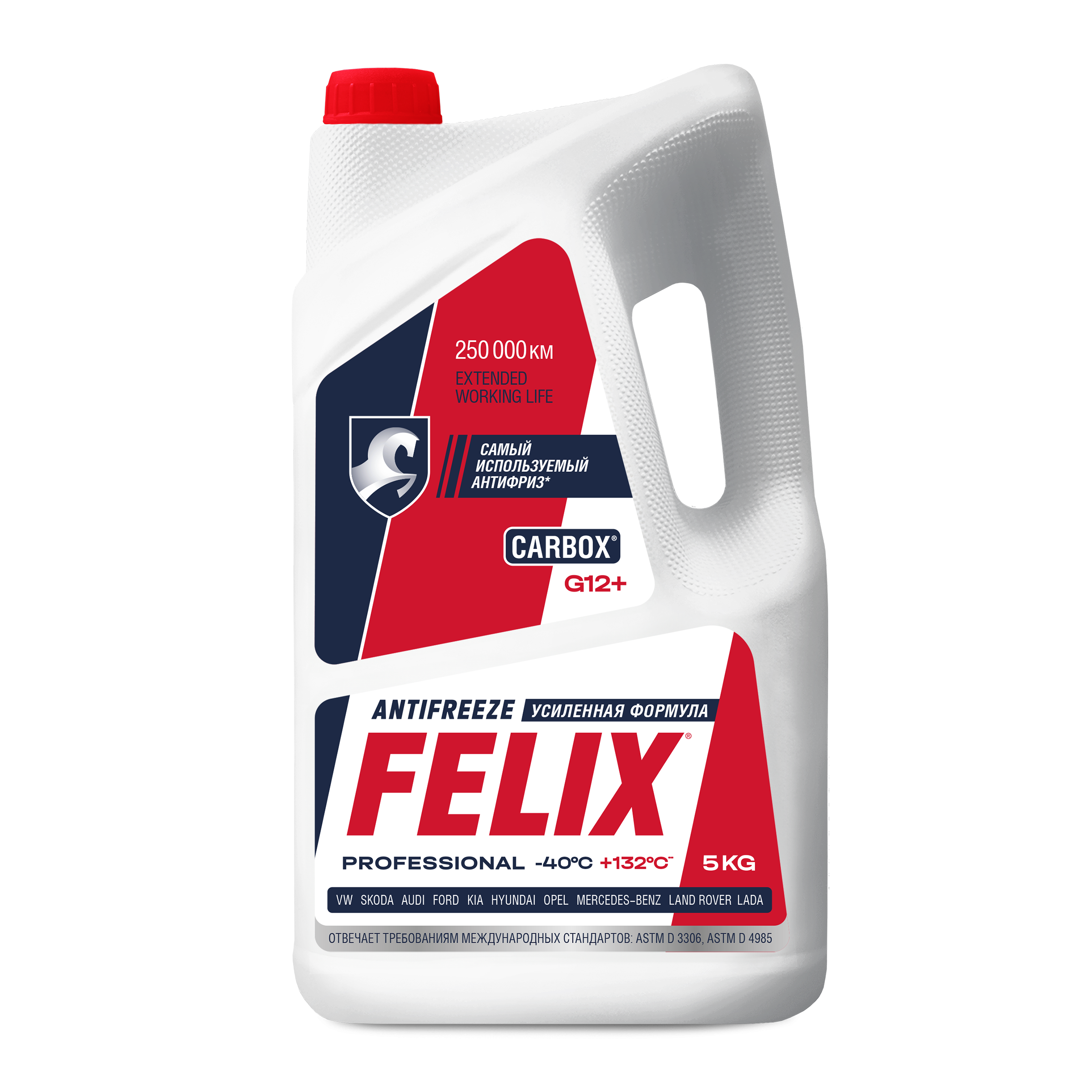 Изображение Антифриз FELIX Carbox G12+, красный