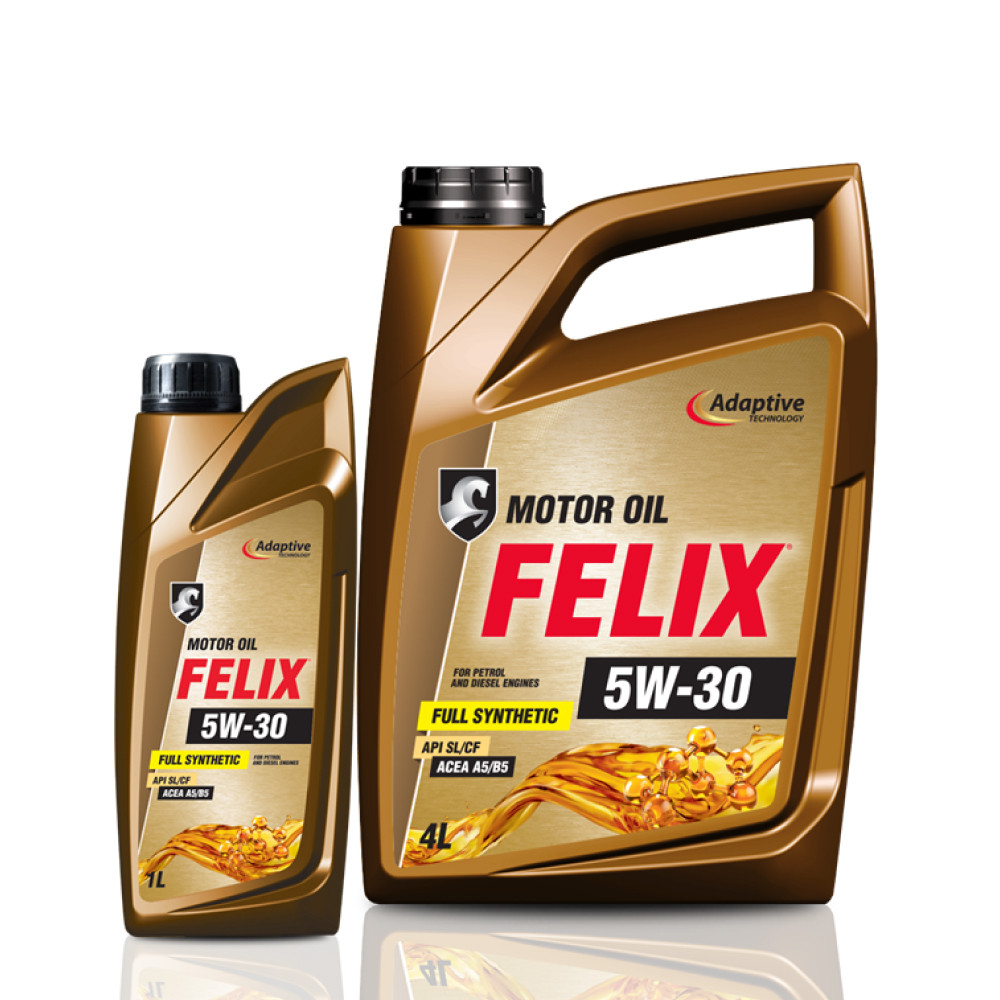 Изображение Моторное масло FELIX 5W-30 ACEA A5/B5, API SL/CF